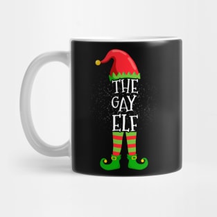 Gay Elf Family Matching Christmas Group Funny Gift Mug